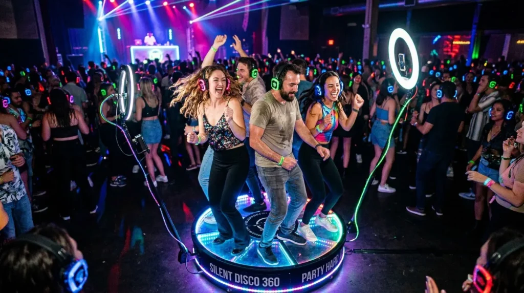Albuquerque Silent Disco | 360 Photo Booth Rental Albuquerque: